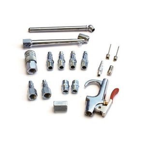 Pneumatic Coupling Kit 17 Piece 1/4 In Quick Connect Air Hose Fittings Blow Gun Set For Compressor Tools - Product Image 3