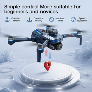 Drone RC GT8 avec écran, 4K HD, évitement d'obstacles, photographie aérienne, quadricoptère à moteur brushless, avion télécommandé - Product Image 3