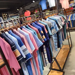 Vente en gros de nouveaux polos européens et américains de haute qualité pour hommes, grande taille