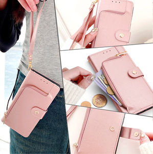 Étui de téléphone en cuir de luxe pour Samsung S24 Ultra S23 Plus, bracelet en cuir PU TPU, étui de téléphone portable 15 Plus 14 <span class=keywords><strong>13</strong></span> 12 11 <span class=keywords><strong>Pro</strong></span> Max - Product Image 3
