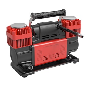 <span class=keywords><strong>Compresseur</strong></span> de Pneus de Voiture <span class=keywords><strong>12V</strong></span> Robuste à Double Cylindre pour Gonflage Rapide, <span class=keywords><strong>Gonfleur</strong></span> Auto avec Arrêt Automatique pour 4x4 - Product Image 2