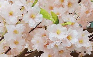 Arbre à fleurs artificielles d'intérieur, fausses fleurs de <span class=keywords><strong>cerisier</strong></span> rose avec un arc décoratif, vente en gros, cm - Product Image 4