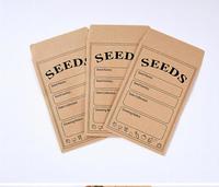 Enveloppes personnalisées en carton kraft brun pour sachets de graines, enveloppes cadeaux non remplies, paquets d'enveloppes auto-adhésives rustiques pour emballage de graines