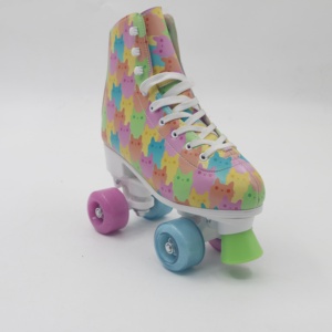 Venta al por mayor de fábrica de alta calidad de muestra disponible Sport <span class=keywords><strong>Quad</strong></span> Shoes Professional Best Selling Kids Roller Skates Buy - Product Image 1