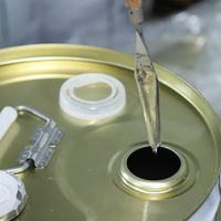 Polyuréthane Patton haute température, résistant à l'eau bouillante, bicomposant, à base de solvant, transparent, flexible, pour emballage sec