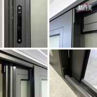Jendela Geser Aluminium Tahan Lama Khusus dengan Kaca Pemandangan Laut Horizon untuk Apartemen, Perumahan, Pulau, Pantai, Tepi Laut, dan Area Pesisir Laut