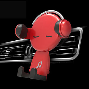 Supporto per telefono a forma di auto da cartone animato per bocchette dell'aria del letto, con ventosa, a gravità, completamente automatico, universale - Product Image 5