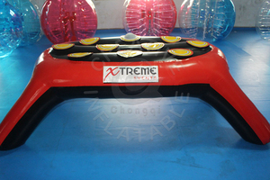 Tente INTERACTIVE de qualité commerciale directe d'usine, jeu de carnaval gonflable de chine avec système de jeu interactif