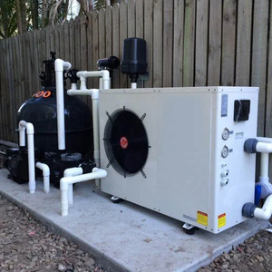 WiFi Gas & <b>Pool</b> Heat <b>Pump</b> With R32 Refrigerant Tankless Design for Hotel Use App-Controlled Swimming <b>Water</b> Heater 40kw Swimming - Product Image 2