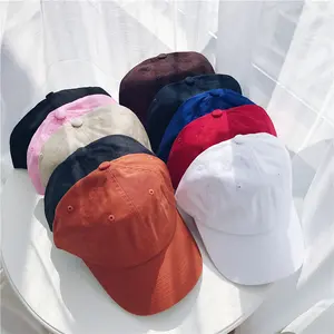 قبعة باسبول قطنية قابلة للتعديل للأماكن الخارجية بتخفيضات كبيرة بشعار مخصص مطرز من 6 طبقات