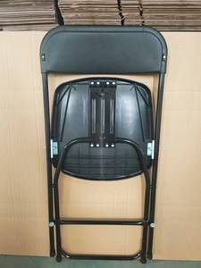 Hot Sale Outdoor Garden Lightweight Stackable Portable White Plastic Fanny Plastic <strong>Folding</strong> <strong>Chairs</strong> for Wedding Party Events <strong>Patio</strong> - Product Image 5