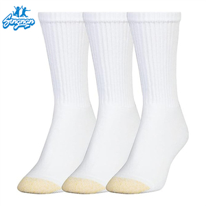 <span class=keywords><strong>Calcetines</strong></span> Deportivos Ultra Tec Performance Crew para Hombre, <span class=keywords><strong>Calcetines</strong></span> de <span class=keywords><strong>Punto</strong></span> ODM Blancos con Logotipo Personalizado - Product Image 1