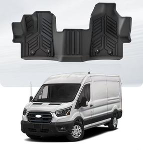 <span class=keywords><strong>Tapis</strong></span> de sol TPE écologiques, imperméables et résistants aux taches, ensemble complet de 4 pièces, compatibles avec <span class=keywords><strong>Transit</strong></span> <span class=keywords><strong>Custom</strong></span> 2022-2024 - Product Image 2