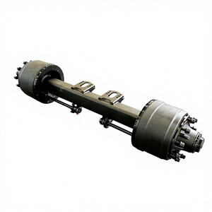 Nouvel essieu arrière de camion lourd 16T en acier allié haute résistance pour <span class=keywords><strong>semi</strong></span>-remorque de type américain et allemand - Product Image 1