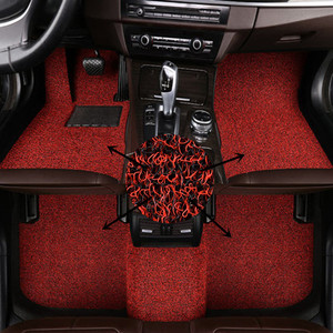 Thảm Sàn Xe Tùy Chỉnh Phổ Biến Thảm 3D Chống Thấm Nước Tốt Nhất Phù Hợp Cho 16 19Nissan QASHQAI Đen Nissan Custom Red - Product Image 1