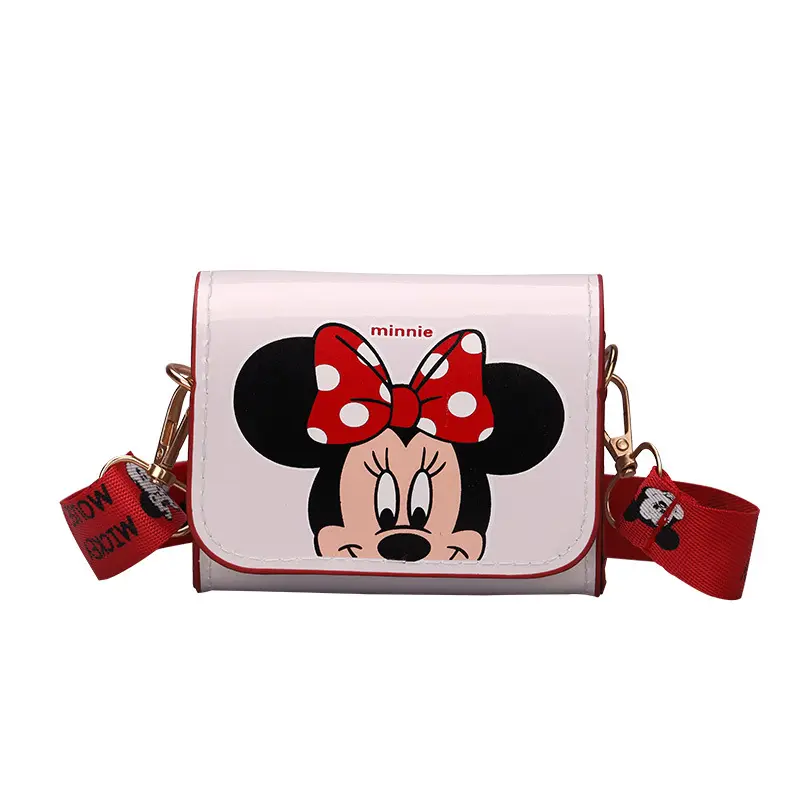 Cartoon Mickey Mouse Women And Girls Cute Fashion Canvas Coin Purse,Wallet Bag Change Pouch,With Zipper Multi-Functional Cellphone Bag With Handle 