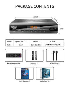 Décodeur vidéo HD pour le commerce extérieur COMBO avec système d'exploitation Lanqi, Wi-Fi et USB - Vente chaude pour l'exportation vers l'Afrique (usage domestique) - Product Image 6