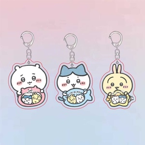 Chiikawa douleur sac Usaki petit Hachiyi mignon cartable pendentif acrylique porte-clés dessin animé cadeau - Product Image 1