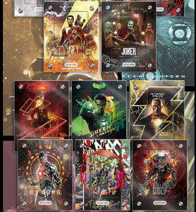 Cartes de collection périphériques Marvel & DC : Cartes rares Aquaman, <span class=keywords><strong>Batman</strong></span>, super-héros, signature, échangeables, jouets, cadeaux pour enfants et collectionneurs - Product Image 5