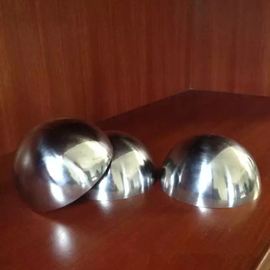 300mm 400mm <span class=keywords><strong>500mm</strong></span> 600mm 700mm 800mm 900mm 1000 304 316 Hemisferio de acero inoxidable hueco Esfera de Media bola de <span class=keywords><strong>metal</strong></span> - Product Image 6