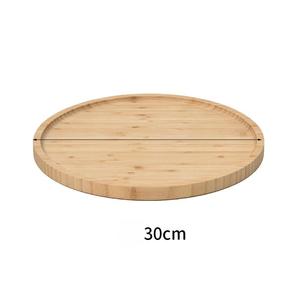 Eco-friendly Reusable Biodegradable Custom Kids Bamboo <strong>Tray</strong> for Baby Food Dried Fruit <strong>Snack</strong> Dinner Plates for Party Occasions - Product Image 5