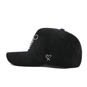 Casquette de baseball en velours côtelé de haute qualité personnalisée, Gorras, logo brodé en 3D, casquette de baseball à fermeture snapback pour homme - Product Image 4