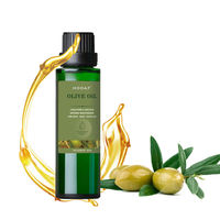 Huile d'olive pure huile d'olive pressée naturelle Expeller huile corporelle légère pour cheveux et peaux sèches