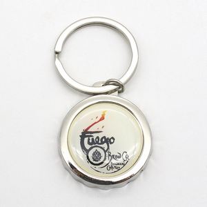 3D Mini Bell Key Chain Antique Copper Plated Keyring <b>Custom</b> Metal <b>Keychain</b> for Keychains Wholesale - Product Image 4