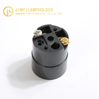 Base de lámpara RGB de porcelana de alta calidad E26 s resistente al agua, accesorios de iluminación para bombillas de vacaciones de Navidad