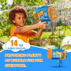 Máquina automática de <span class=keywords><strong>burbujas</strong></span> Bazooka de la mejor calidad, lanzacohetes de 132 agujeros, pistolas de <span class=keywords><strong>burbujas</strong></span> para cumpleaños, bodas - Product Image 4