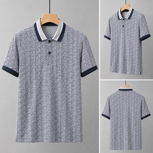 Camisas de Manga Corta para Hombre, Diseño Personalizado a Cuadros, Sublimadas, Transpirables, Casuales, de Alta Calidad, OEM, Poliéster/Algodón - Product Image 4
