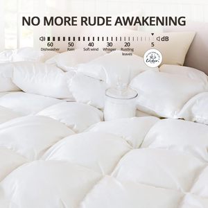 Couette en duvet de canard blanc d'hiver, garnissage 800, 420 fils, ultra douce, sans bruit, couettes et édredons en duvet - Product Image 4