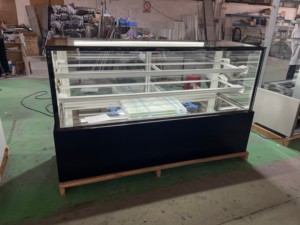 Meilleur <span class=keywords><strong>prix</strong></span> pour vitrine réfrigérée à gâteaux, réfrigérateur de boulangerie, vitrine à pâtisserie, armoires de présentation, réfrigérateur pour desserts - Product Image 5