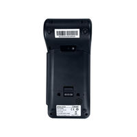 Terminal de point de vente portable SHUNQI avec authentification biométrique par empreinte digitale, Android 14, caisse enregistreuse intelligente avec imprimante de reçus intégrée