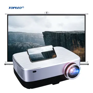 7Years OEM Topleo Q8 Mapping Building High Lumens Projector Outdoor Advertising Interactive Overhead Short Throw Projector