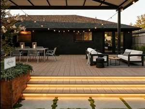 Tarima de PVC entrelazada, antideslizante, impermeable, ignífuga, ecológica, de bajo mantenimiento y contemporánea para parques, gimnasios y exteriores. - Product Image 1