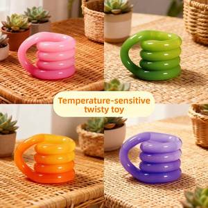 Ta Internet-Famous Twister Crystal Series Plastic Multicolor Versatile Winding <b>Game</b> Focus-Training Gadget SLWJ Model Youth - Product Image 2