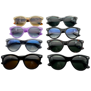 2026年トレンドレディースアウトドアUV400高級サングラス高品質デザイナーメンズオリジナル厚手アセテートキャットアイサングラス（箱付き） - Product Image 3