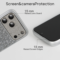 Coque de téléphone personnalisable de luxe électroplaquée avec diamants tendance pour iPhone 17 Pro Max 16 15 Pro Max 14 13