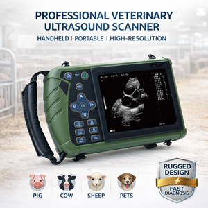 Sonda Rectal para Ecografía Veterinaria, Máquina de Ultrasonido para Detección de Gestación en Caballos, Ganado Vacuno, Cerdos y Ovejas - Product Image 1