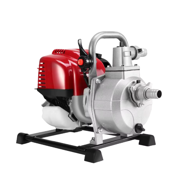 Portable Mini 1 Inch 2 Stroke Petrol Engine 1HP High Pressure Water Pump Small Mini Agriculture Automatic Motor Power