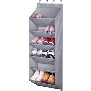 Door <b>Shoe</b> Rack with Deep Pockets for 12 Pairs of <b>Shoe</b> Organizer - Product Image 1