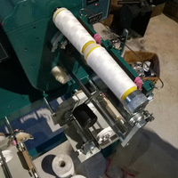Machine Industrielle à Bobiner le Fil à 6 Broches pour Fils à Coudre et à Broder | Rembobineuse Textile à Bobinage Conique