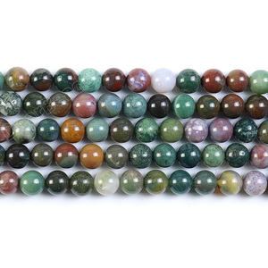 Bán Buôn Hạt Thạch Anh Ưa Thích Giá Rẻ, Hạt Đá Quý Rời Mã Não Ấn Độ Để Làm Đồ Trang Sức 4Mm 6Mm 8Mm 10Mm 12Mm - Product Image 4