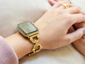 Correa ajustable de acero inoxidable con eslabones en <span class=keywords><strong>O</strong></span> para mujer para <span class=keywords><strong>Apple</strong></span> <span class=keywords><strong>Watch</strong></span> - Product Image 6