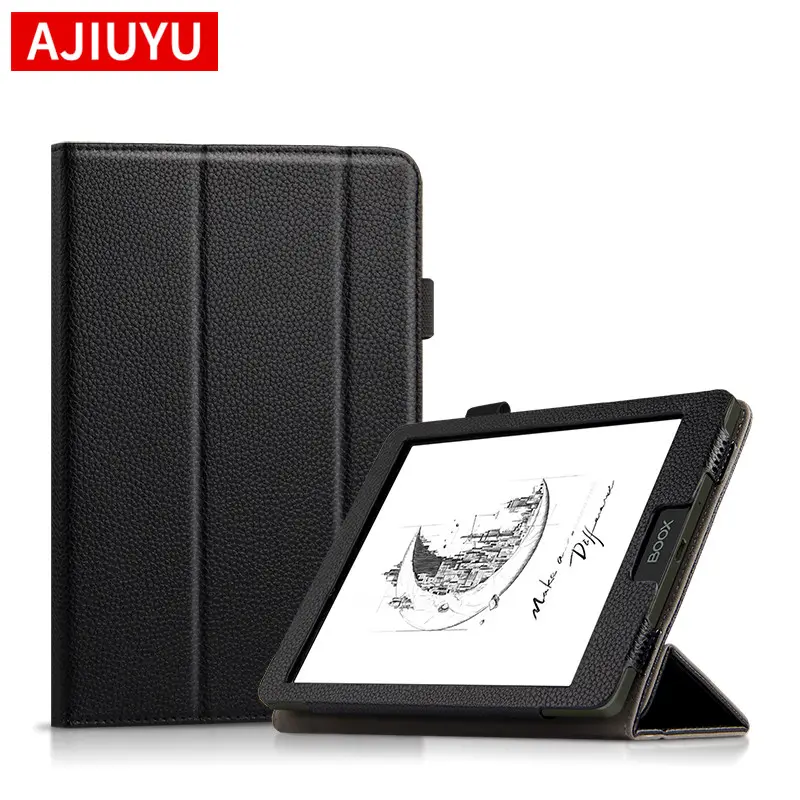 AJIUYU için Onyx Boox Tab 8 7.8 inç E kitap okuyucu koruyucu kapak akıllı durumda el kayışı ile otomatik uyku/uyandırma Boox Tab8