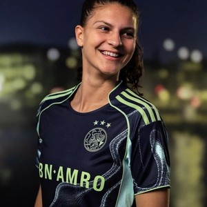 Camiseta de Moda Blokecore de Visitante <span class=keywords><strong>Ajax</strong></span> 25/26 - Conjunto de Fútbol de Manga Corta Exclusivo - Product Image 3