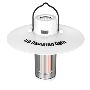 Camping Lamp <b>Led</b> Type C Charging Magnetic <b>Work</b> <b>Light</b> Outdoor Tent Lighting - Product Image 2