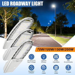 Public Lighting parking area light US in Stock 200W 160W 120W 80W 4Watt 3CCT Tunable 28000Lm SMD5050 Outdoor Street Light - Product Image 2