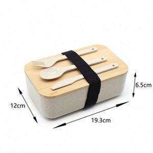 Wholesale Bento <b>Lunch</b> Box <b>Set</b> for Adults Kids with Spoon Fork - Product Image 2